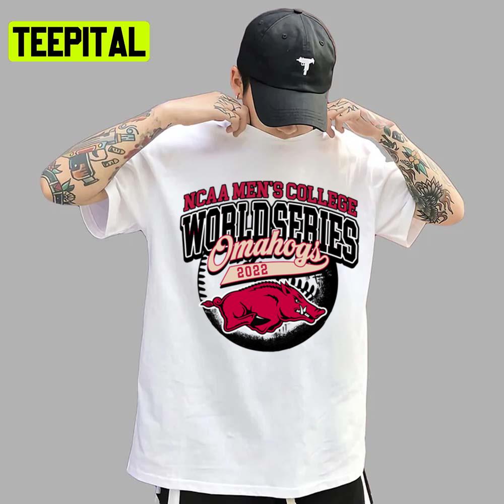 2022 Omahogs Arkansas Razorbaks Unisex T-Shirt 2022 Omahogs Arkansas Razorbaks Unisex T-Shirt