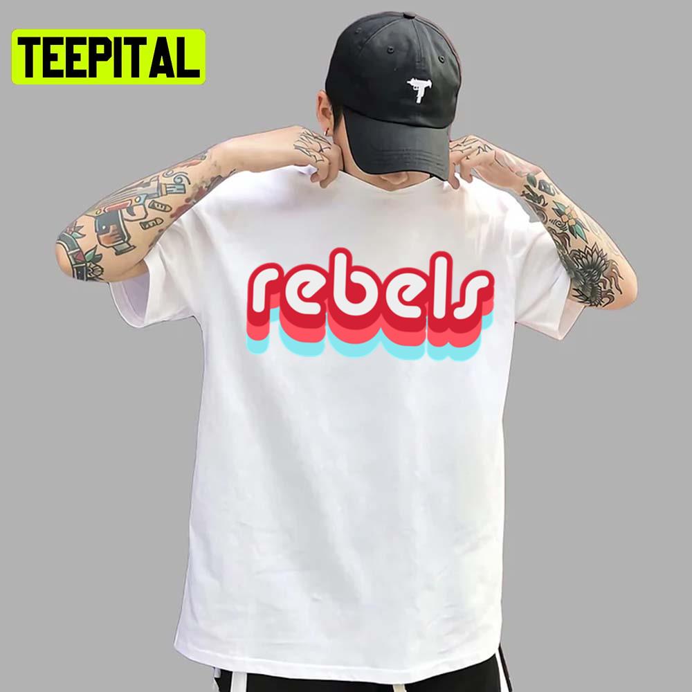 2022 Vers Retro Rebels Ole Miss Unisex T-Shirt 2022 Vers Retro Rebels Ole Miss Unisex T-Shirt