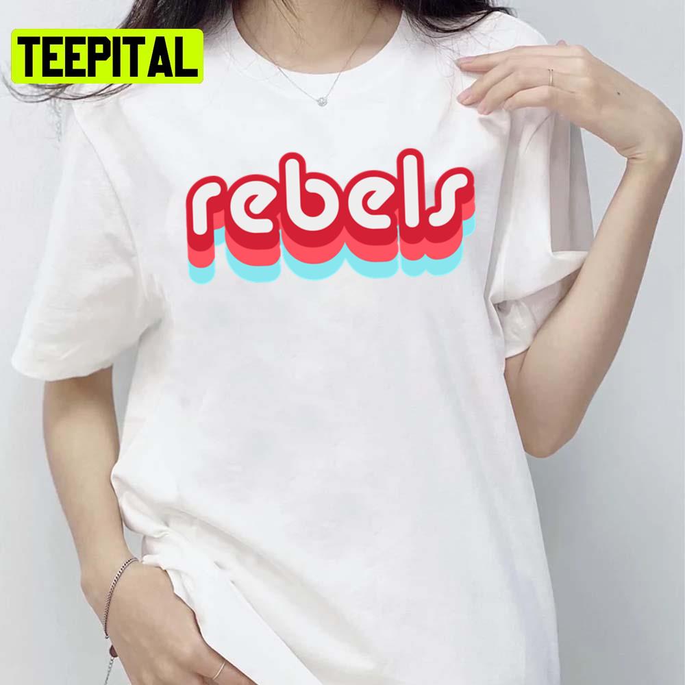 2022 Vers Retro Rebels Ole Miss Unisex T-Shirt 2022 Vers Retro Rebels Ole Miss Unisex T-Shirt