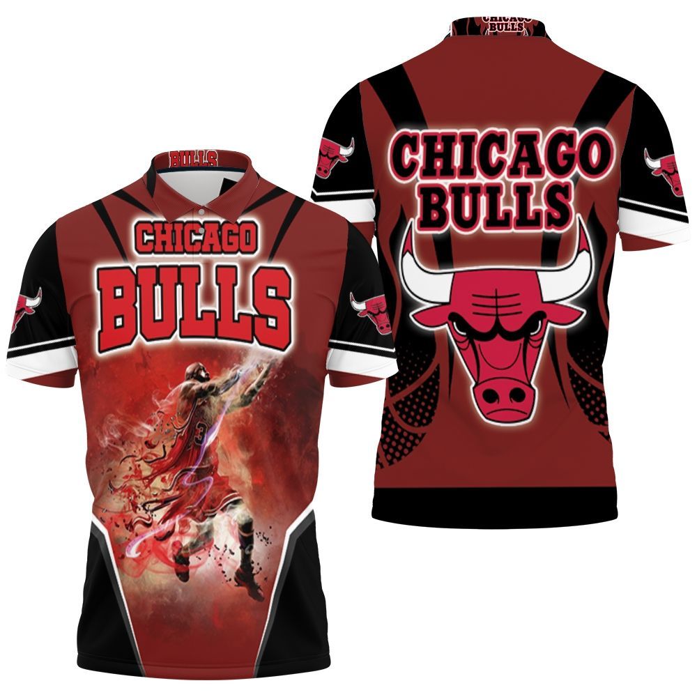23 Michael Jordan Chicago Bulls Polo Shirt All Over Print Shirt 3d T-shirt 23 Michael Jordan Chicago Bulls Polo Shirt All Over Print Shirt 3d T-shirt