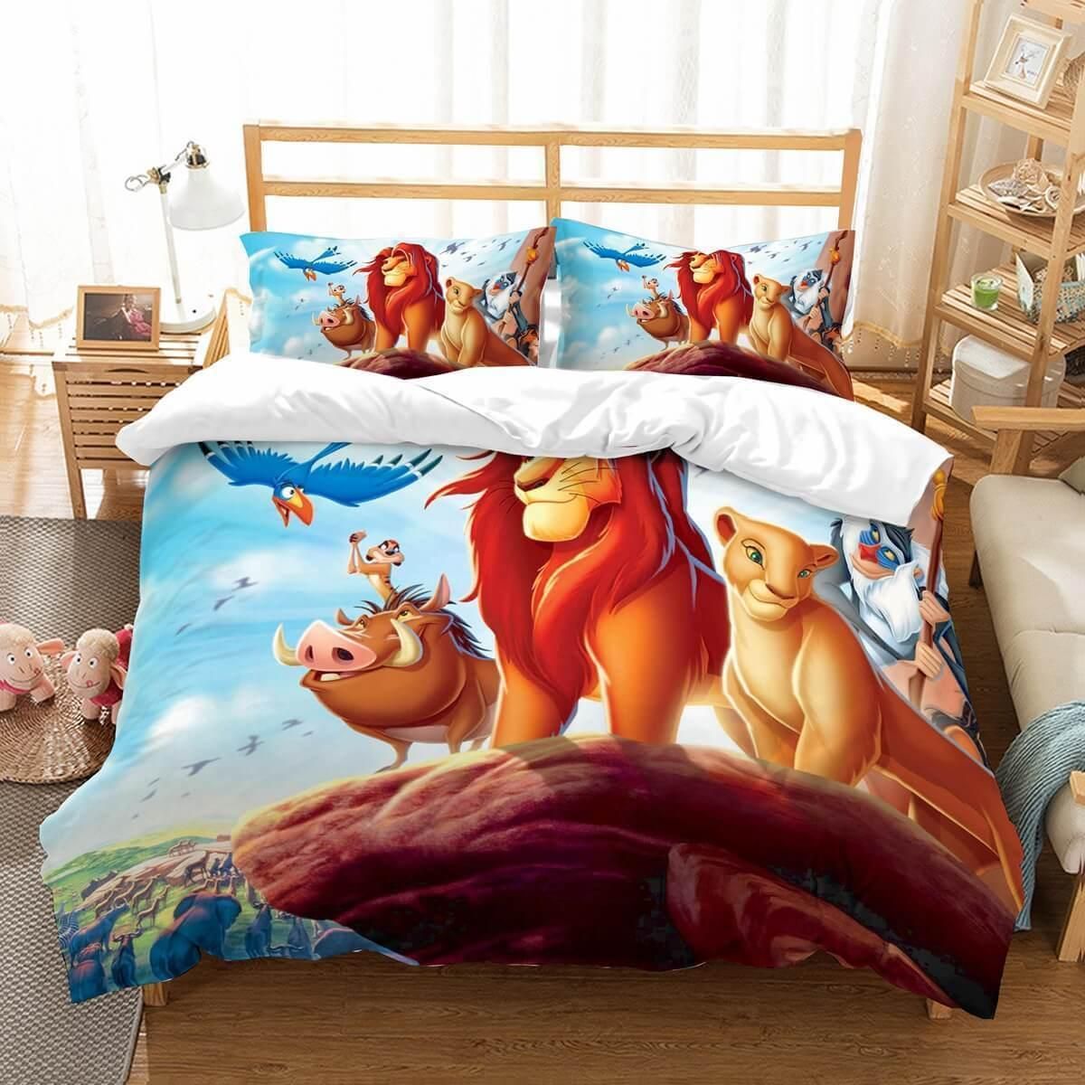 3d Customize The Lion King Et Bedding Set 3d Customize The Lion King Et Bedding Set