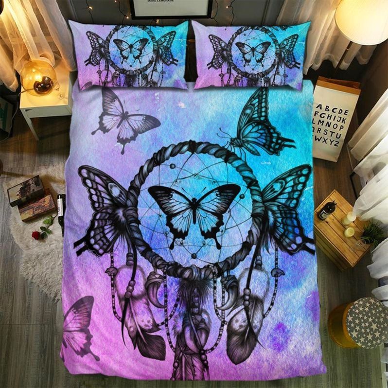 3D Galaxy Unicorn On The Dreamcatcher Cotton Bedding Sets 3D Galaxy Unicorn On The Dreamcatcher Cotton Bedding Sets