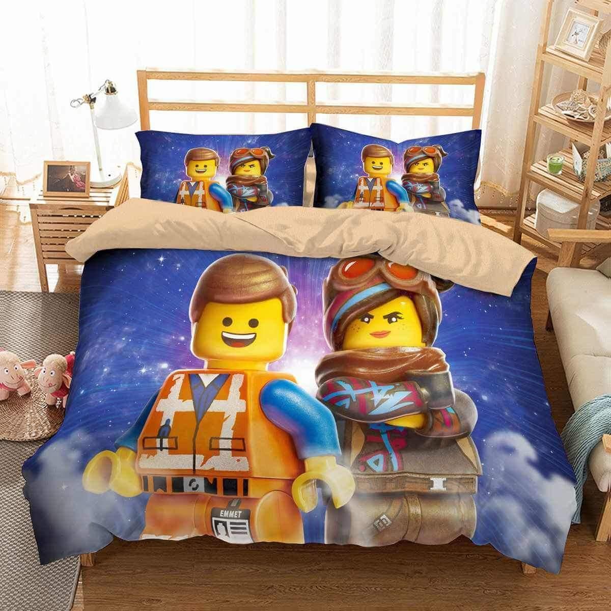 3d The Lego Movie 2 Bedding Set 3d The Lego Movie 2 Bedding Set