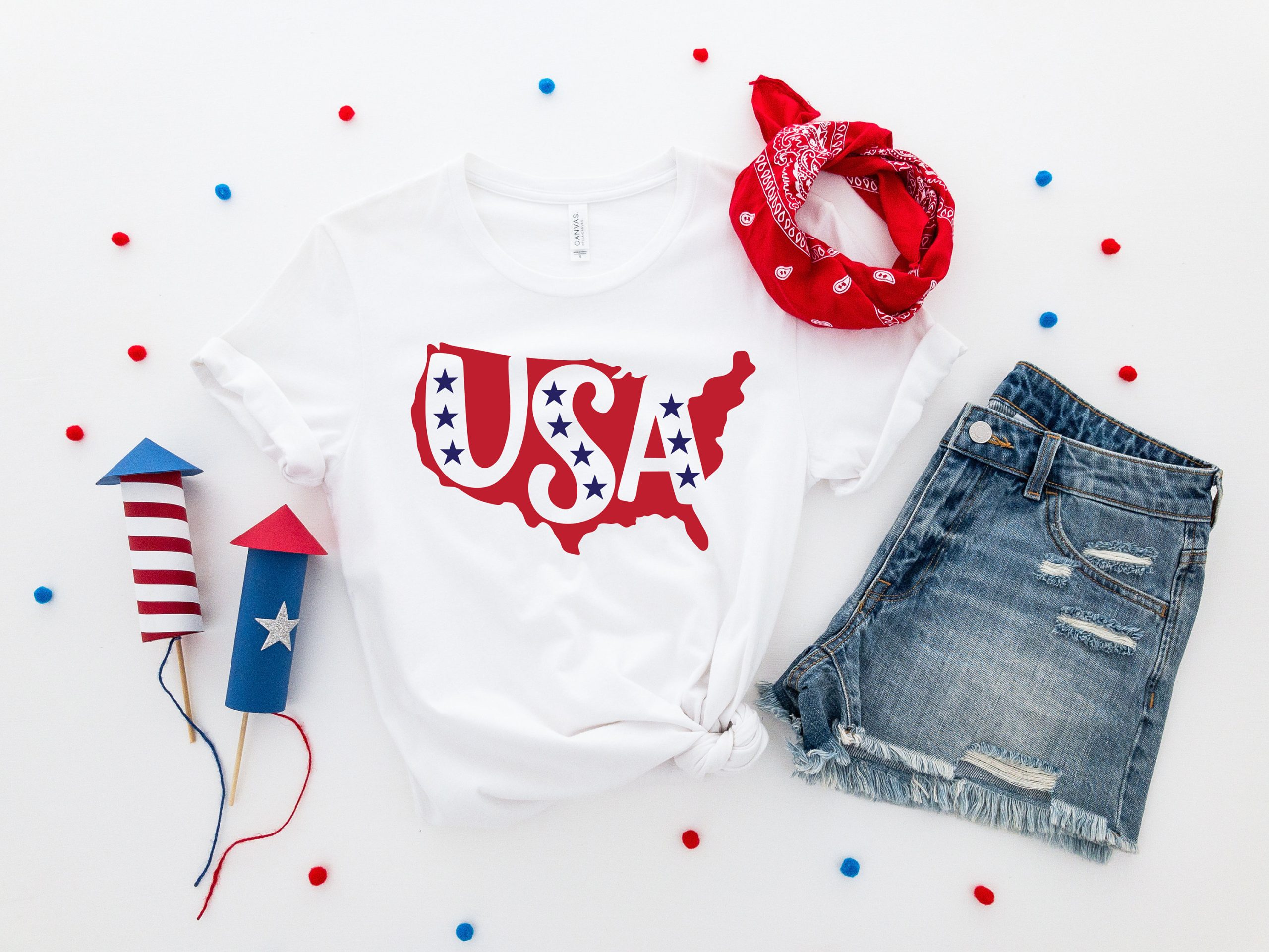 4th Of July Usa Independence Day Unisex T-Shirt 4th Of July Usa Independence Day Unisex T-Shirt