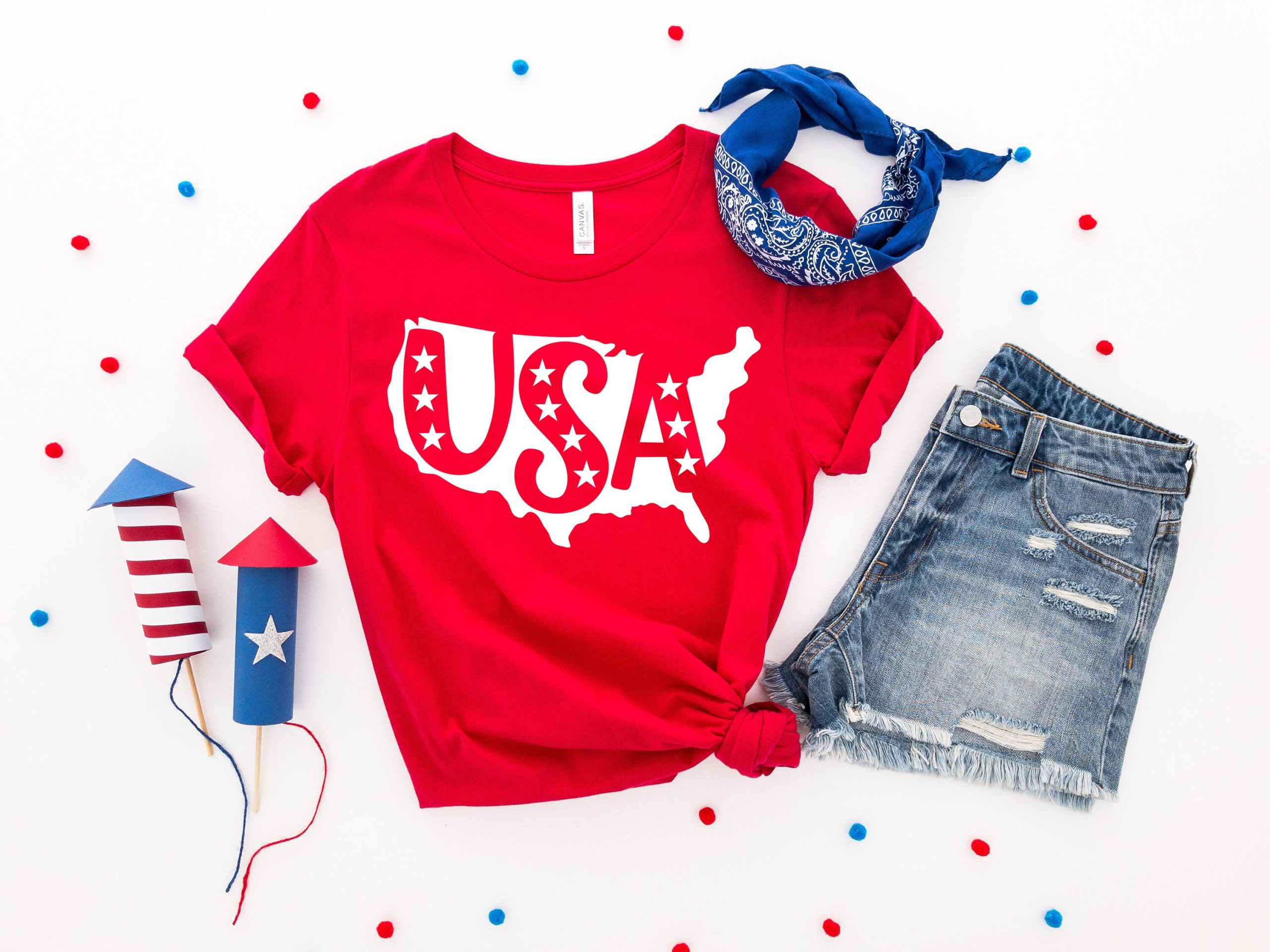 4th Of July Usa Independence Day Unisex T-Shirt 4th Of July Usa Independence Day Unisex T-Shirt