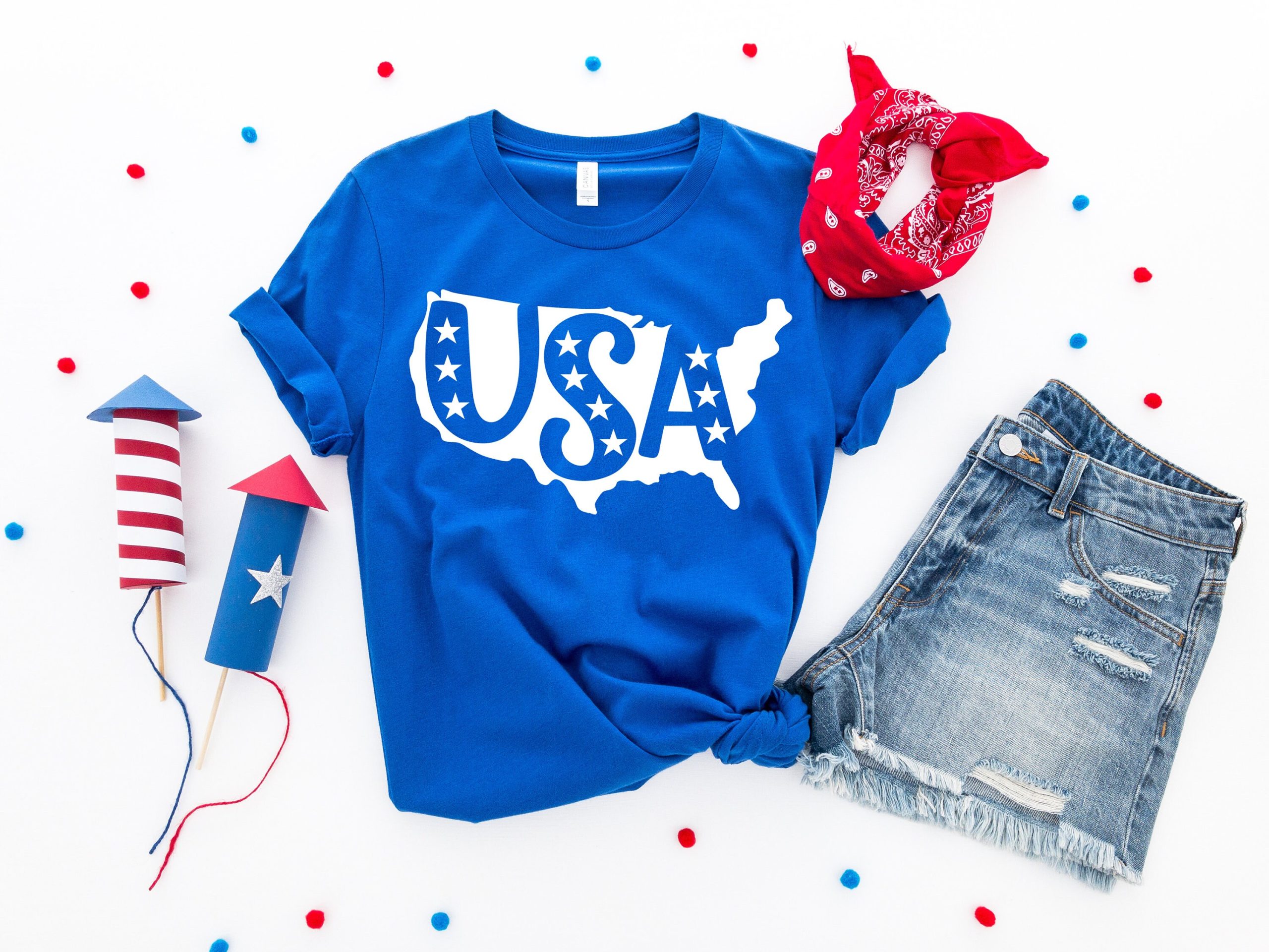 4th Of July Usa Independence Day Unisex T-Shirt 4th Of July Usa Independence Day Unisex T-Shirt