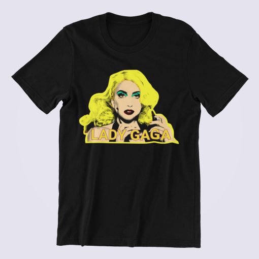 80’s Retro Art Lady Gaga Unisex T-Shirt