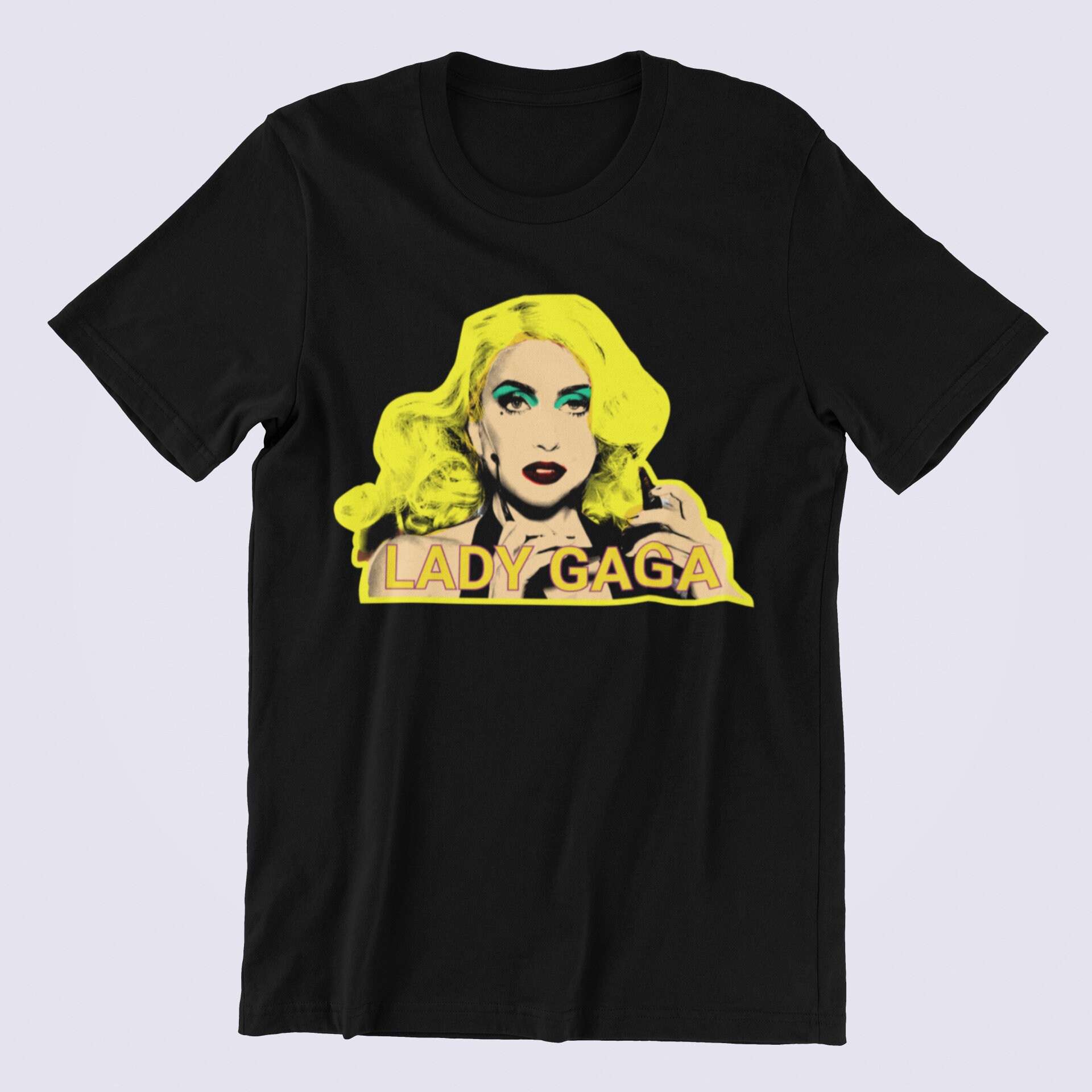 80's Retro Art Lady Gaga Unisex T-Shirt 80's Retro Art Lady Gaga Unisex T-Shirt