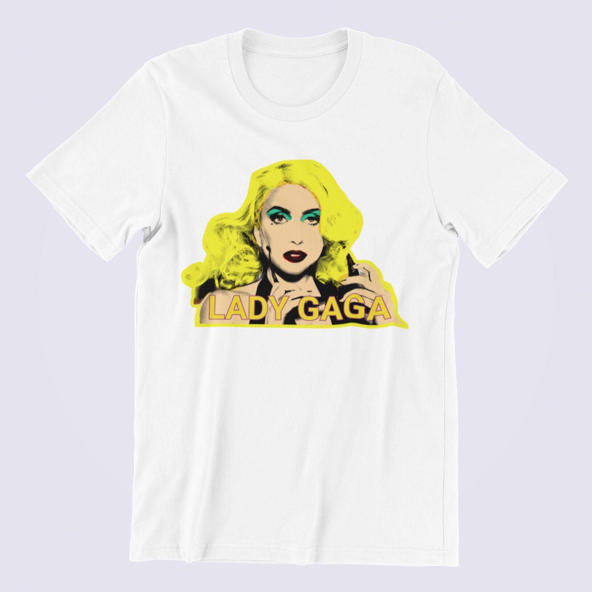 80's Retro Art Lady Gaga Unisex T-Shirt 80's Retro Art Lady Gaga Unisex T-Shirt