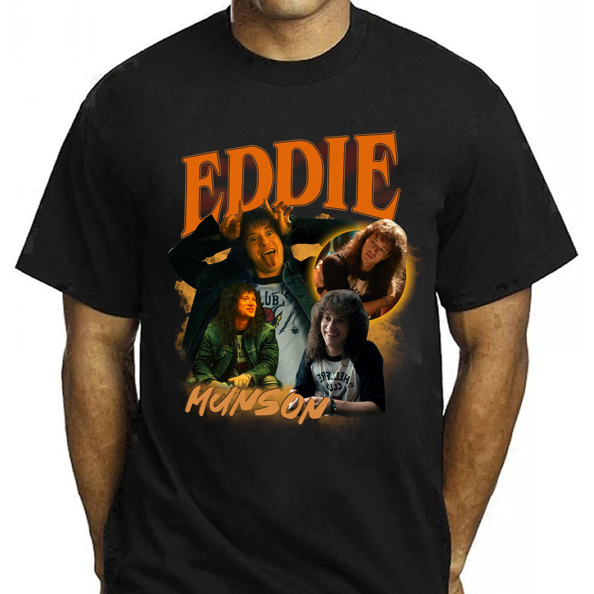 80's Vintage Art Eddie Munson Stranger Things 4 Unisex T-Shirt 80's Vintage Art Eddie Munson Stranger Things 4 Unisex T-Shirt