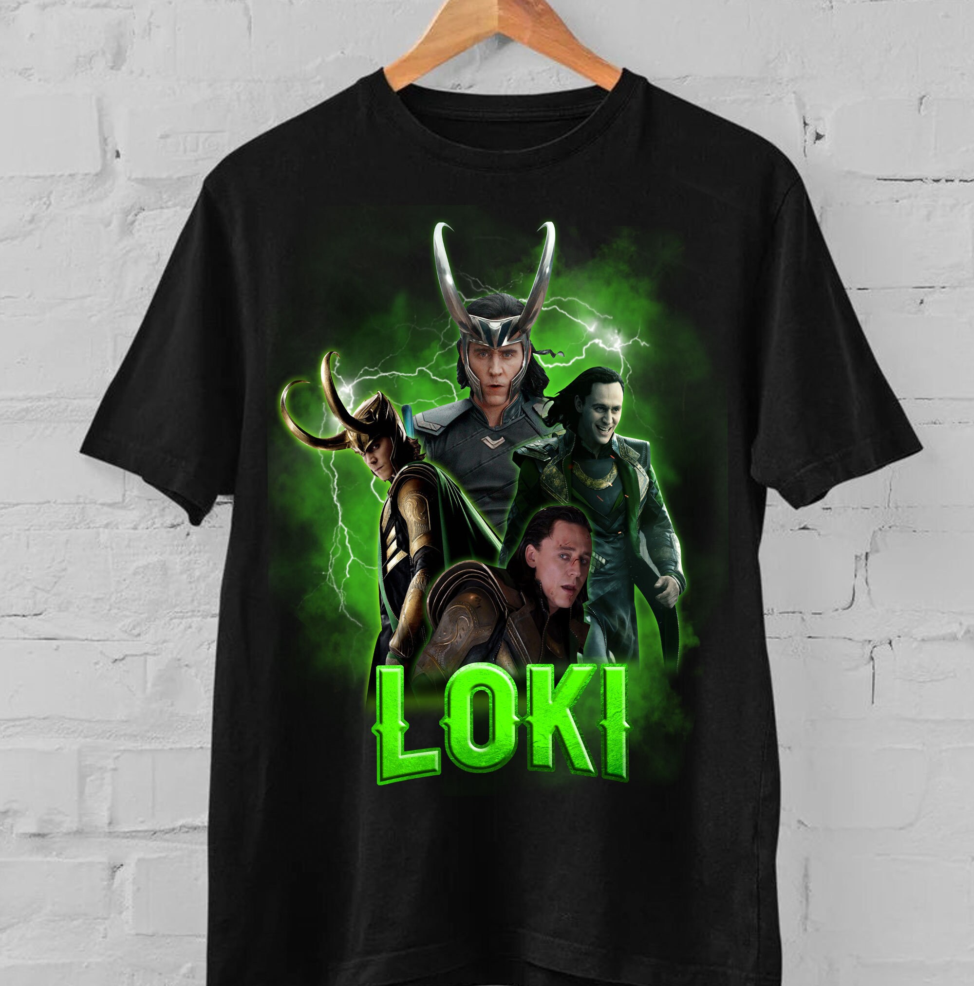 80's Vintage Art Loki Laufeyson Marvel Avengers Unisex T-Shirt 80's Vintage Art Loki Laufeyson Marvel Avengers Unisex T-Shirt