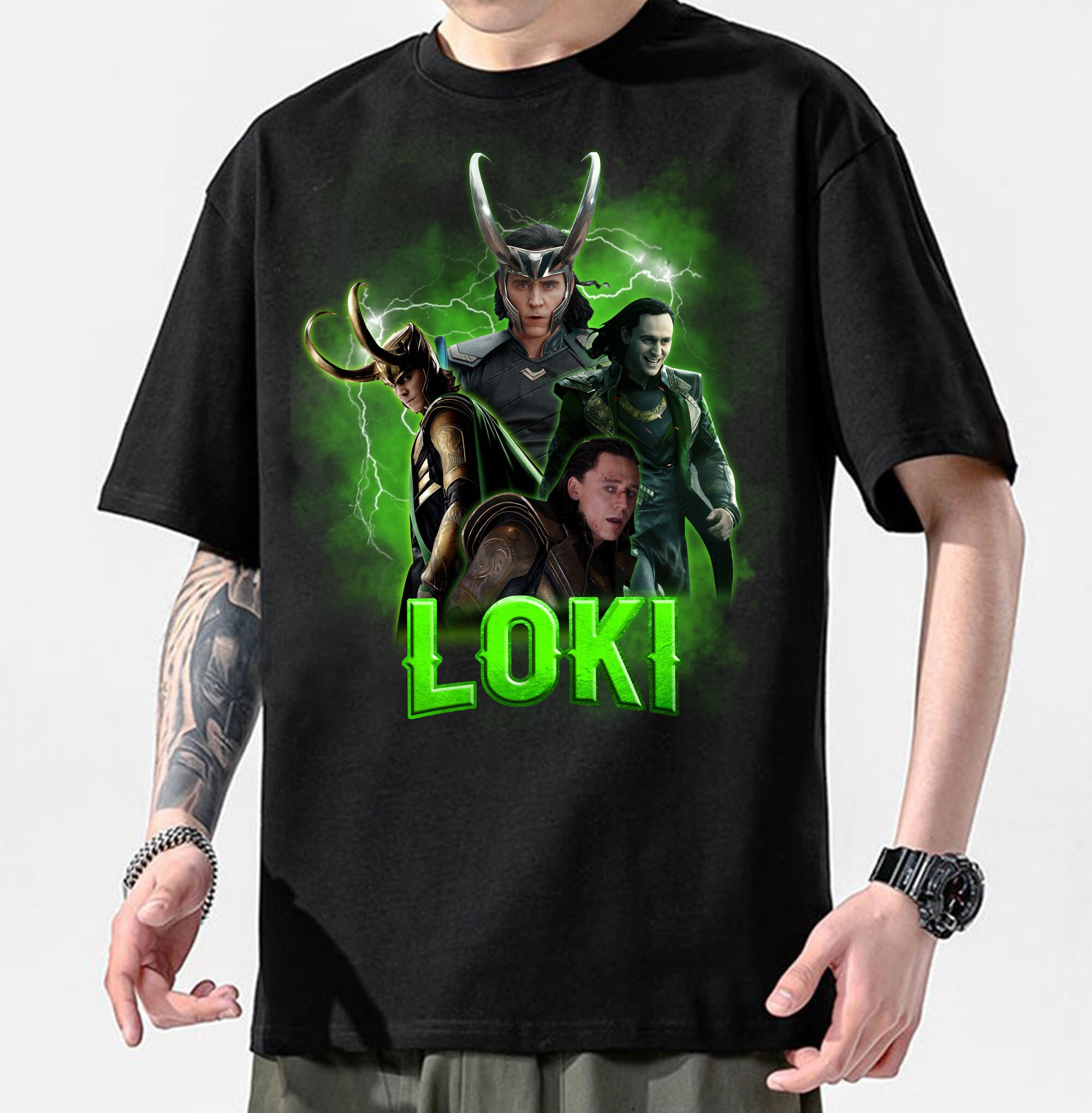 80's Vintage Art Loki Laufeyson Marvel Avengers Unisex T-Shirt 80's Vintage Art Loki Laufeyson Marvel Avengers Unisex T-Shirt