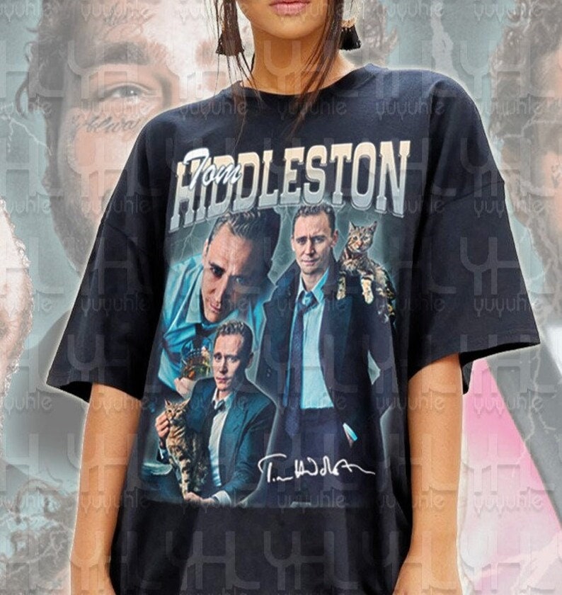 80's Vintage Art Tom Hiddleston Unisex T-Shirt 80's Vintage Art Tom Hiddleston Unisex T-Shirt