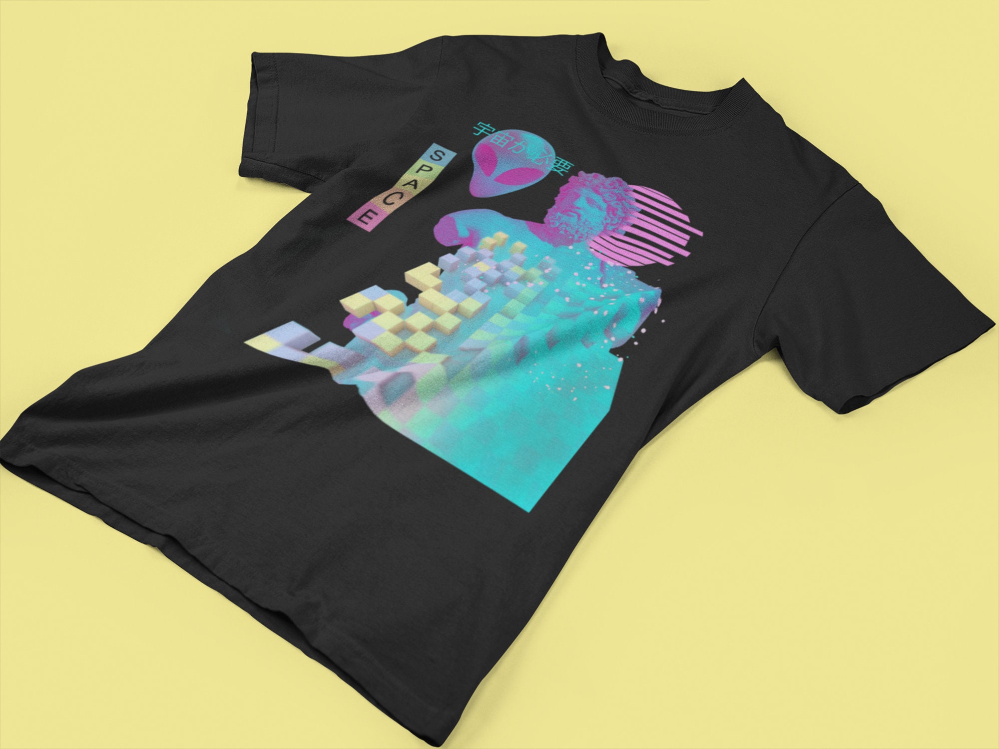 90s Clothing Vaporwave Outrun Unisex T-Shirt 90s Clothing Vaporwave Outrun Unisex T-Shirt