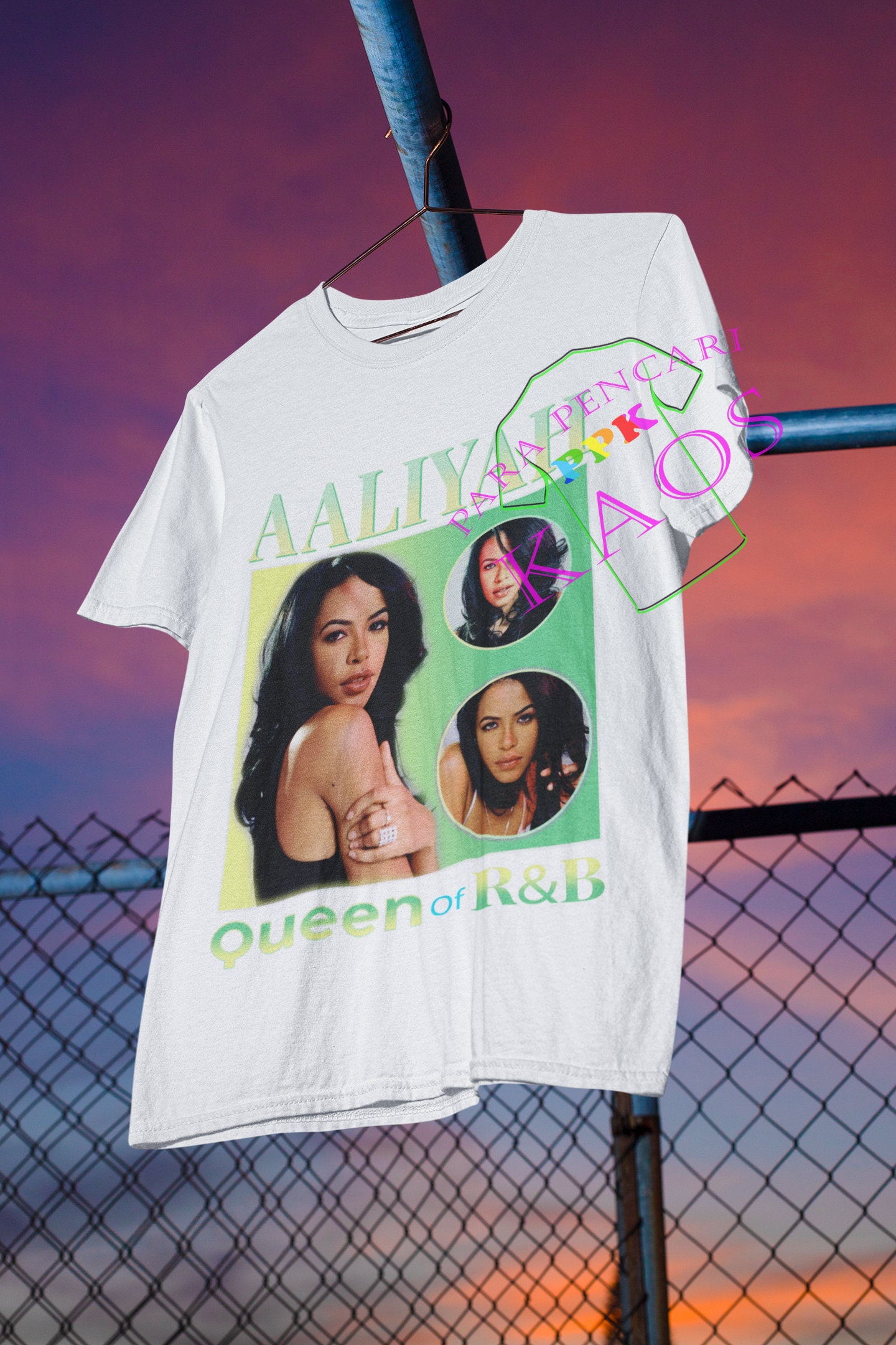 90's Vintage Aaliyah Queen R&b Unisex T-Shirt 90's Vintage Aaliyah Queen R&b Unisex T-Shirt