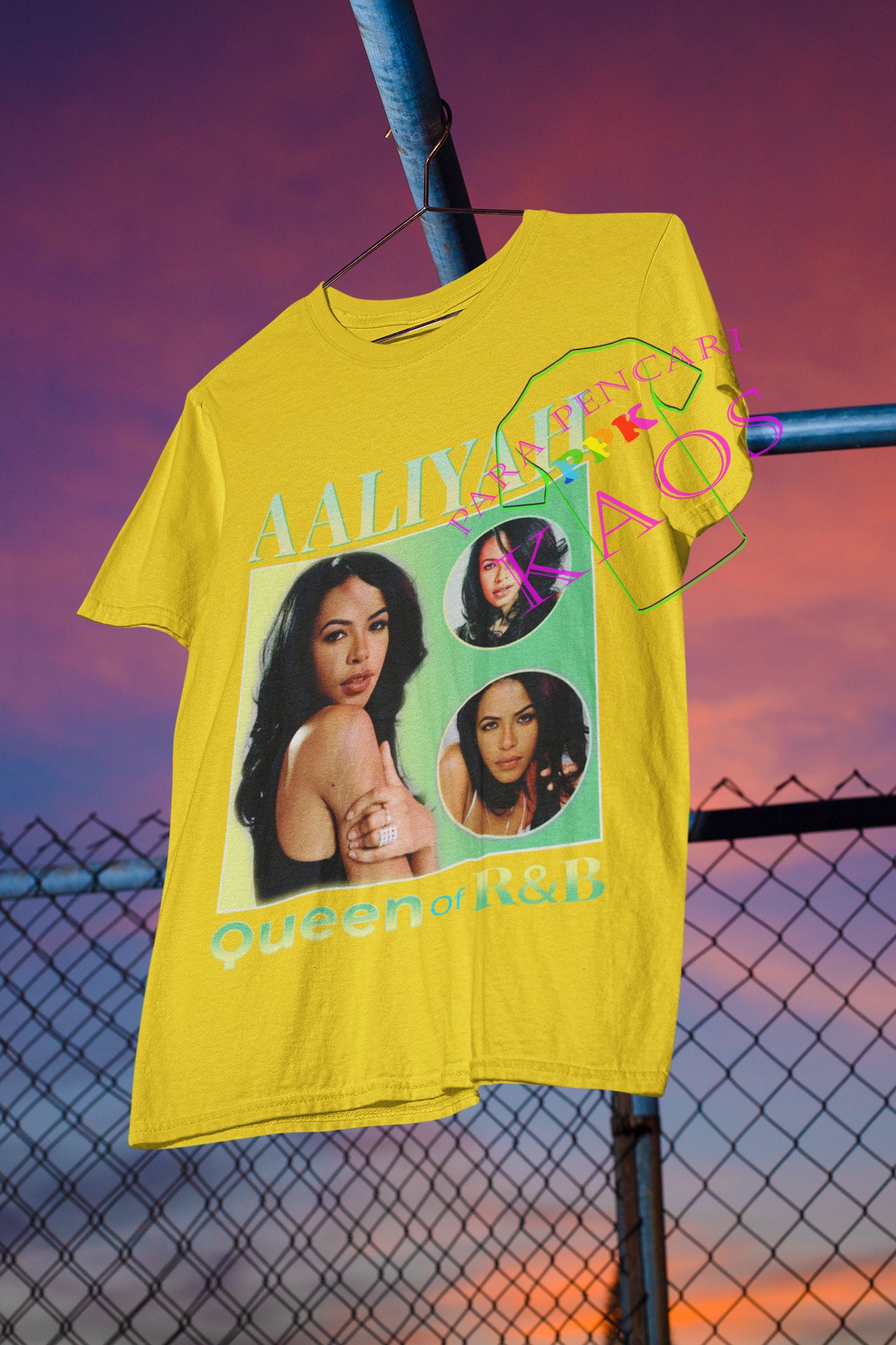 90's Vintage Aaliyah Queen R&b Unisex T-Shirt 90's Vintage Aaliyah Queen R&b Unisex T-Shirt