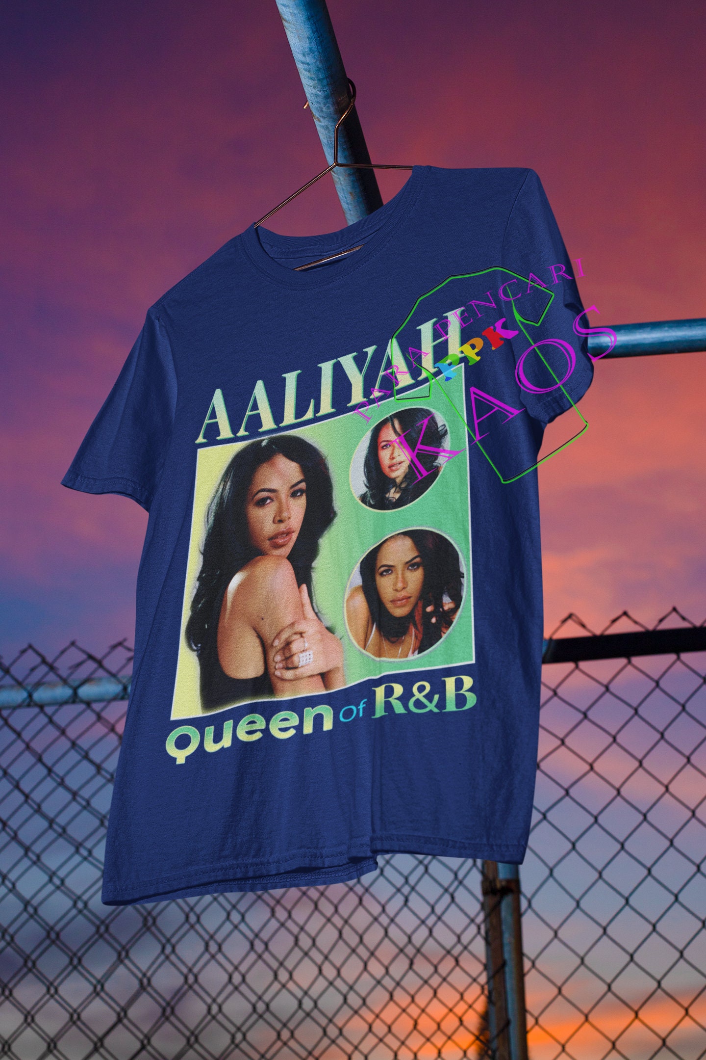 90's Vintage Aaliyah Queen R&b Unisex T-Shirt 90's Vintage Aaliyah Queen R&b Unisex T-Shirt