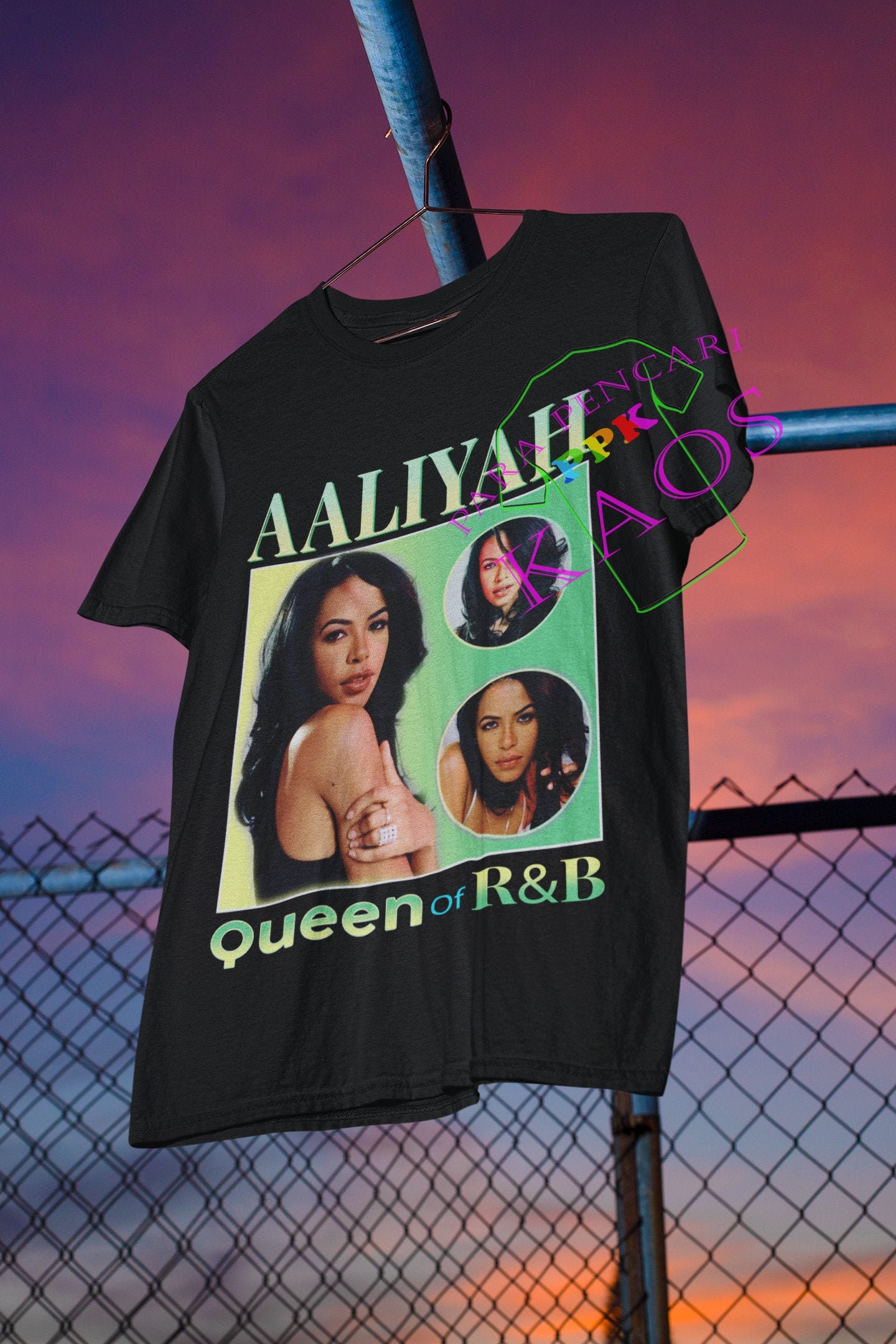 90's Vintage Aaliyah Queen R&b Unisex T-Shirt 90's Vintage Aaliyah Queen R&b Unisex T-Shirt