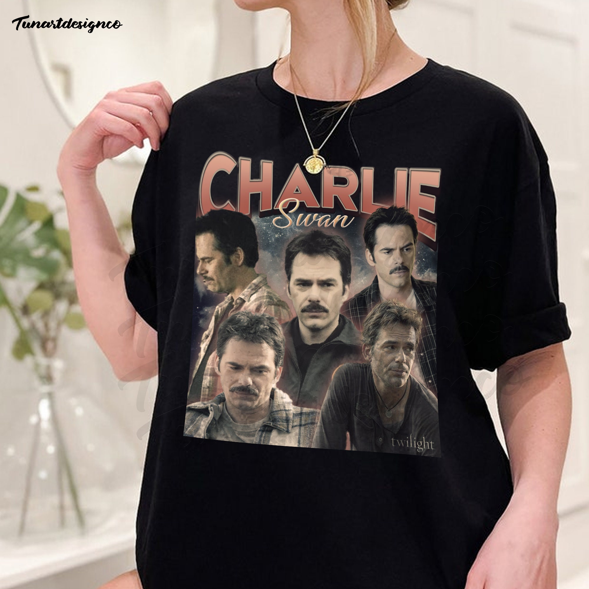 90's Vintage Charlie Swan Unisex T-Shirt 90's Vintage Charlie Swan Unisex T-Shirt