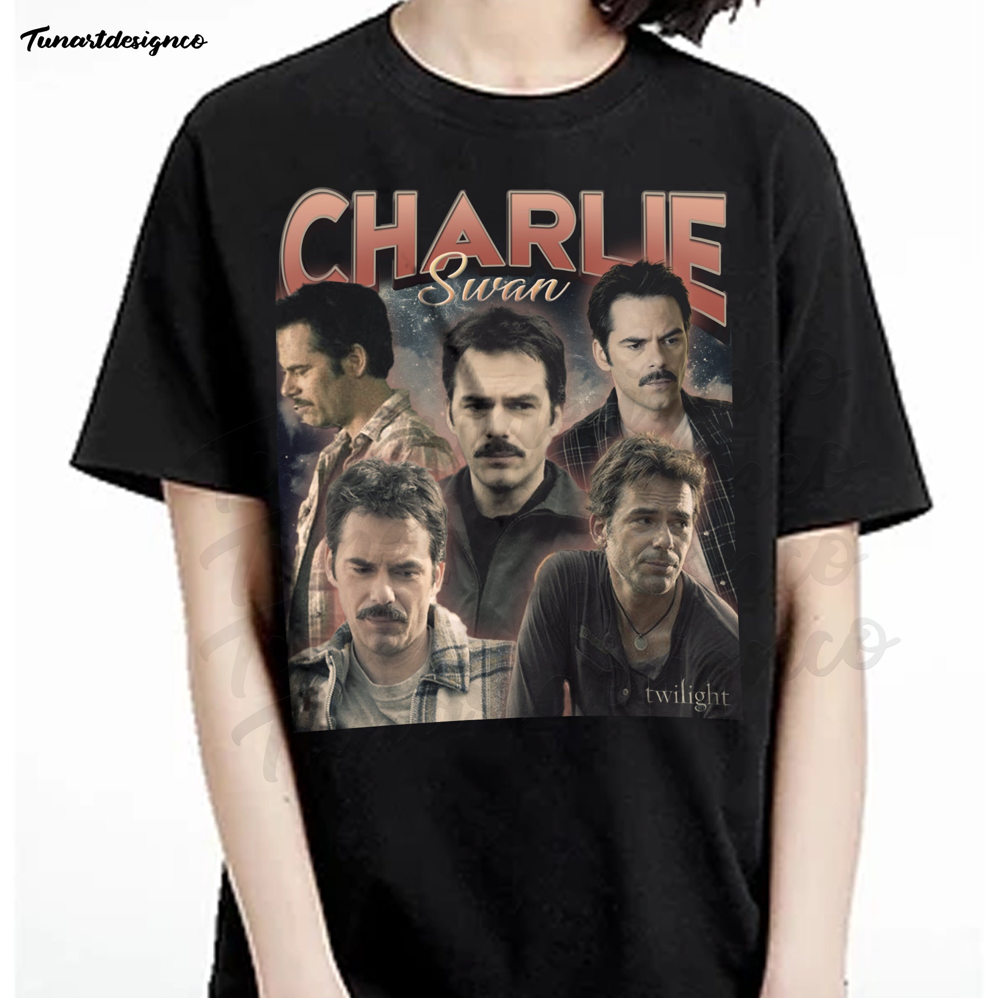 90's Vintage Charlie Swan Unisex T-Shirt 90's Vintage Charlie Swan Unisex T-Shirt