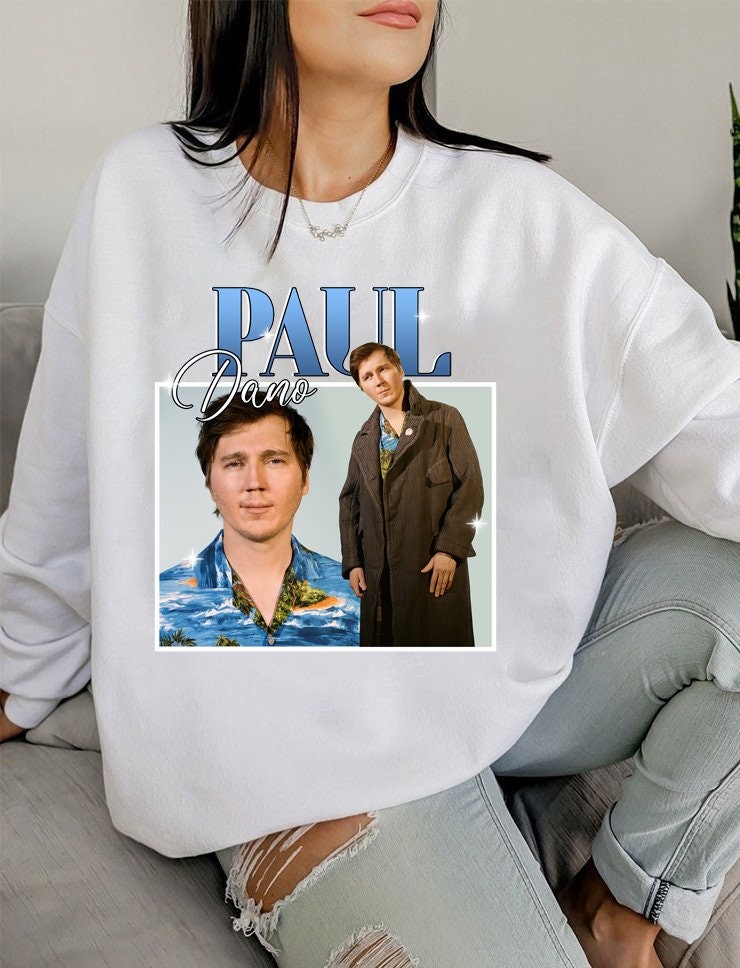 90's Vintage Paul Dano Unisex Sweatshirt 90's Vintage Paul Dano Unisex Sweatshirt