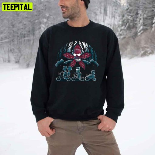 Stranger Things 4 2022 Mix The Simpsons Unisex T-Shirt