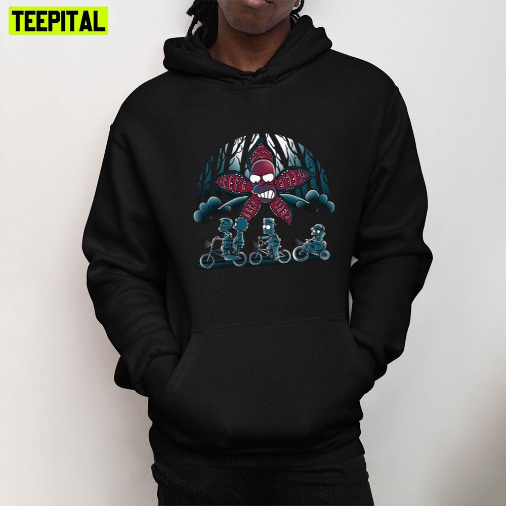 Stranger Things 4 2022 Mix The Simpsons Unisex T-Shirt Stranger Things 4 2022 Mix The Simpsons Unisex T-Shirt