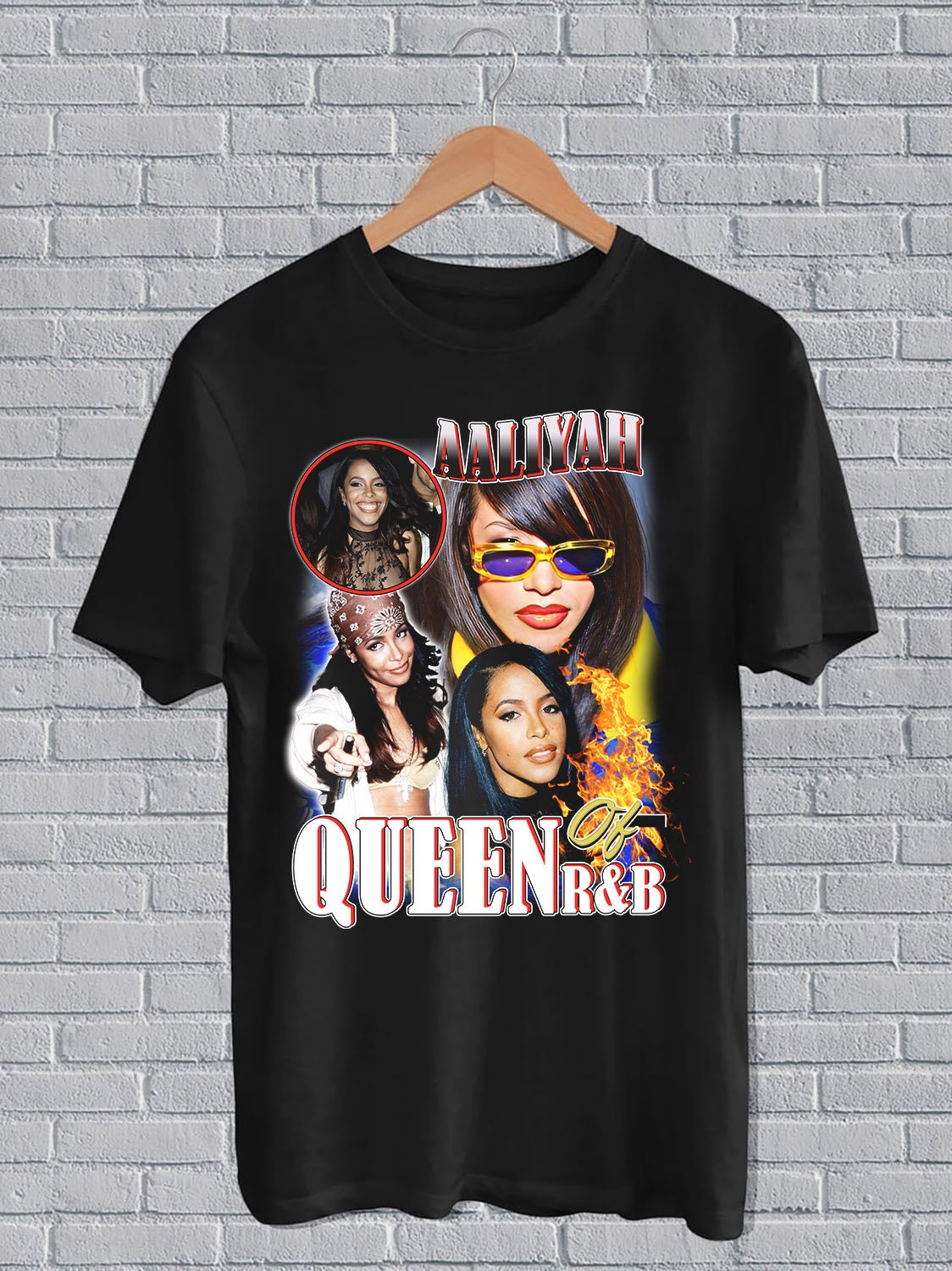 Aaliyah T Artist S 90's Inspired Homage Style Throwback S Unisex T-Shirt Aaliyah T Artist S 90's Inspired Homage Style Throwback S Unisex T-Shirt