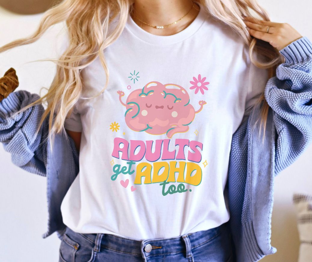 ADHD Mental Health Shirt ADHD Mental Health Shirt