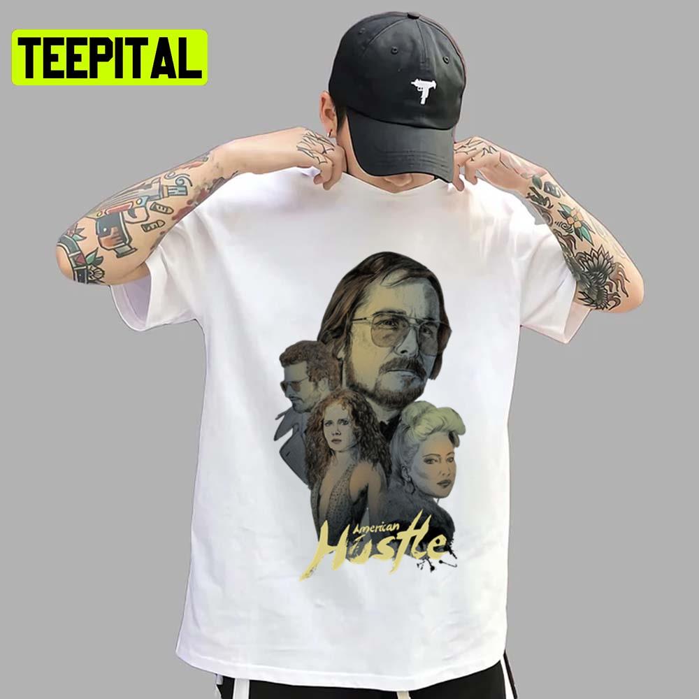 Aesthetic Design Hustle Movie Unisex T-Shirt Aesthetic Design Hustle Movie Unisex T-Shirt