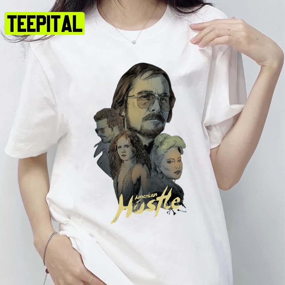Aesthetic Design Hustle Movie Unisex T-Shirt Aesthetic Design Hustle Movie Unisex T-Shirt