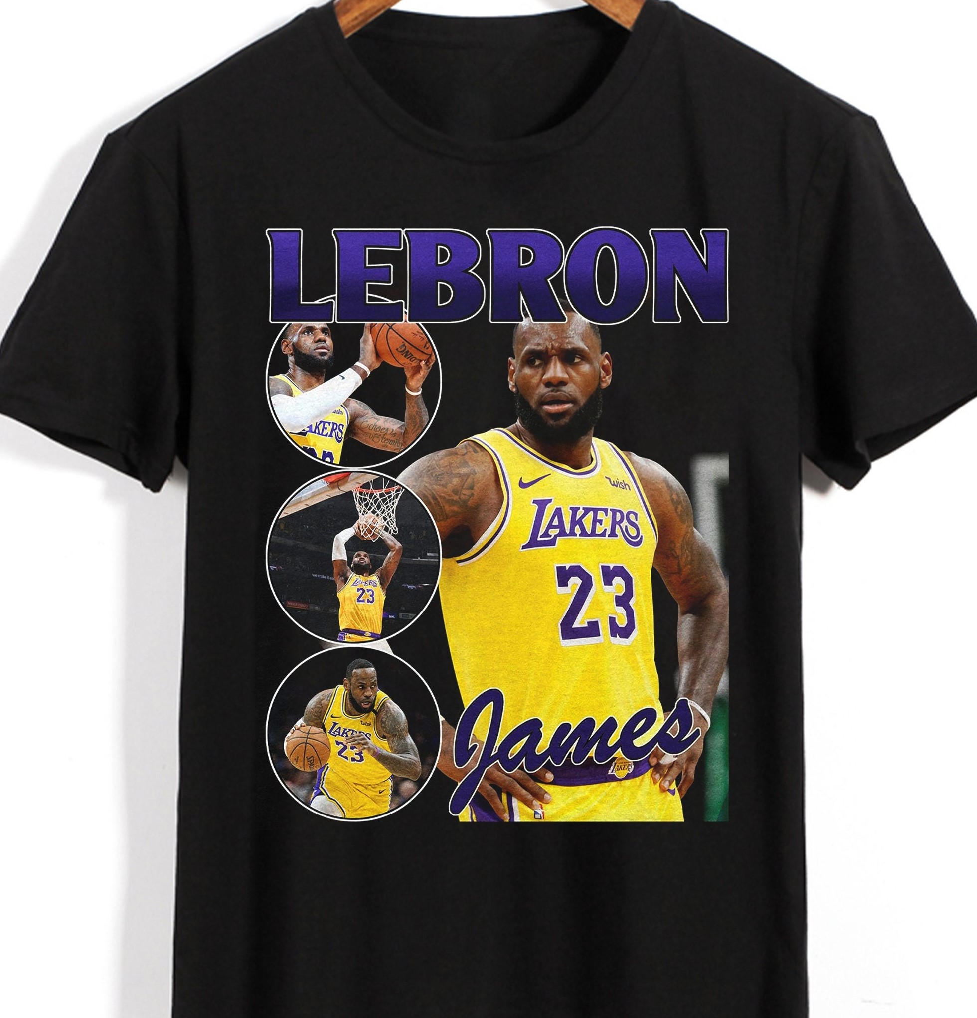 Aesthetic Design The Lebron James Los Angeles Lakers Unisex T-Shirt Aesthetic Design The Lebron James Los Angeles Lakers Unisex T-Shirt