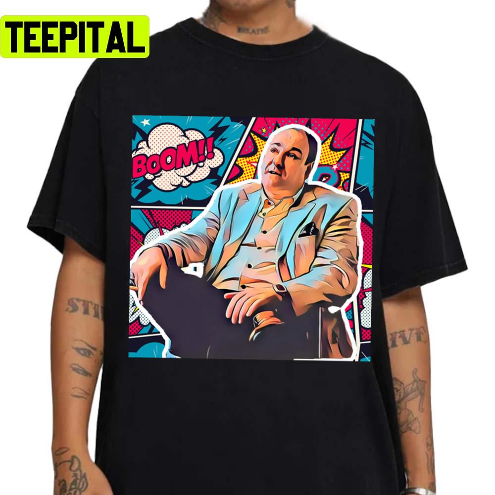 Aesthetic Designtony Soprano The Sopranos Unisex T-Shirt Aesthetic Designtony Soprano The Sopranos Unisex T-Shirt