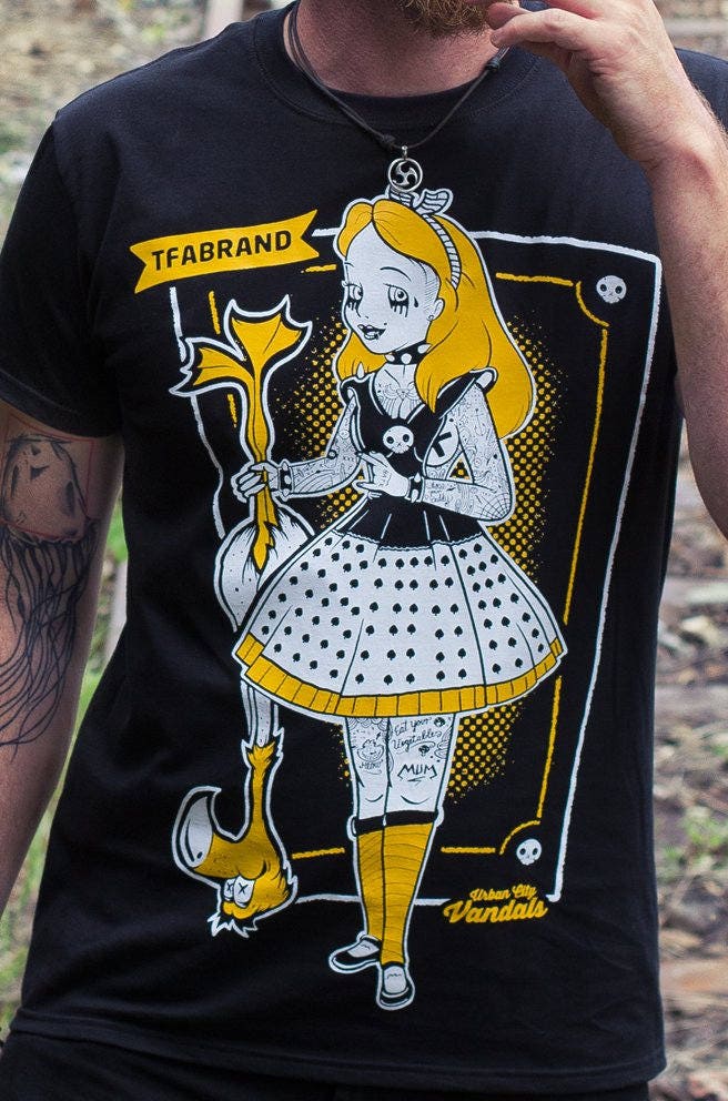 Alice Digital Art Unisex T-Shirt Alice Digital Art Unisex T-Shirt