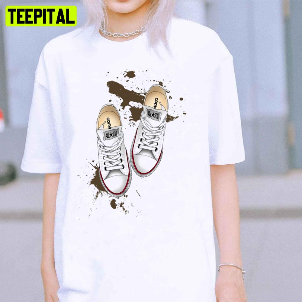 All Star Converse Shoes Unisex T-Shirt All Star Converse Shoes Unisex T-Shirt