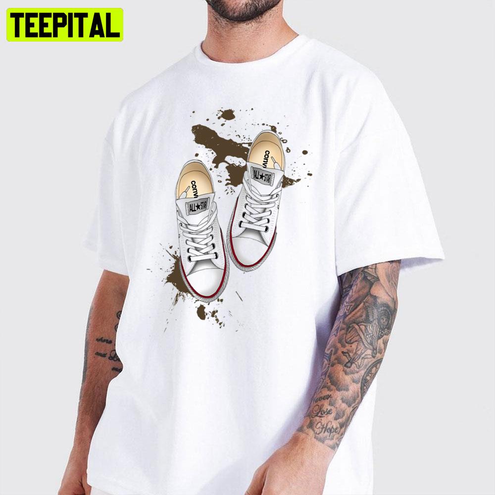 All Star Converse Shoes Unisex T-Shirt All Star Converse Shoes Unisex T-Shirt