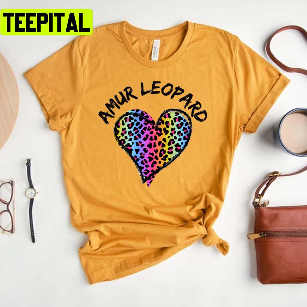 Amur Leopard Trending Design Unisex T-Shirt Amur Leopard Trending Design Unisex T-Shirt