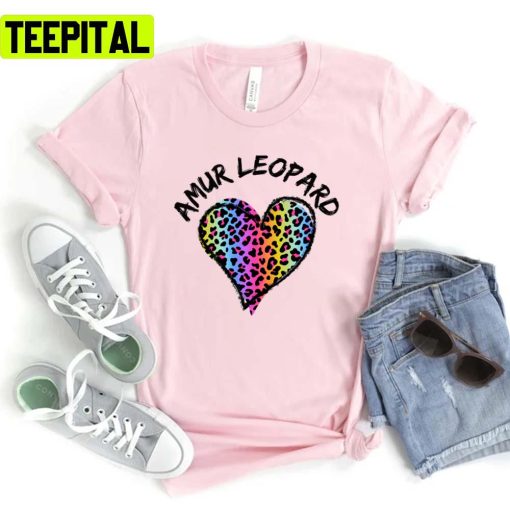 Amur Leopard Trending Design Unisex T-Shirt
