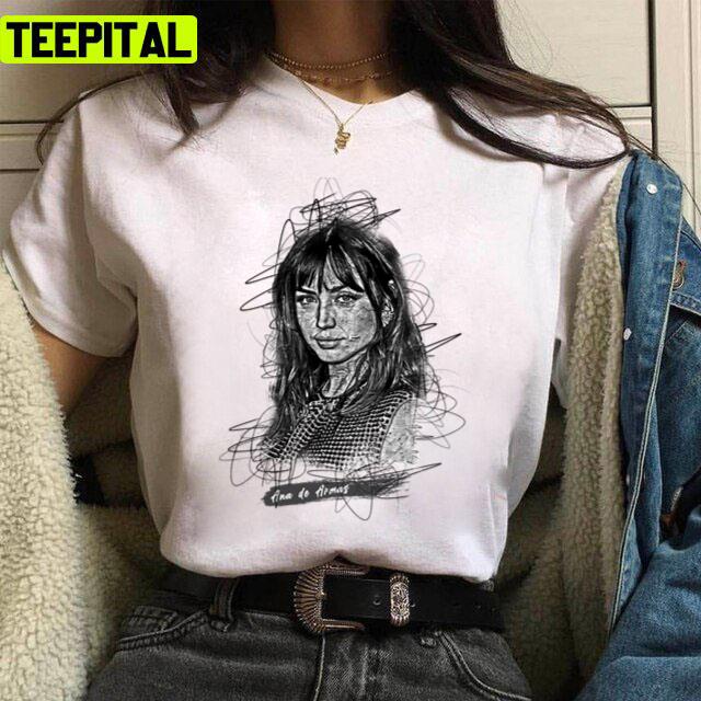 Ana De Armas Abstract Sketch Art Ana De Armas Unisex T-Shirt Ana De Armas Abstract Sketch Art Ana De Armas Unisex T-Shirt
