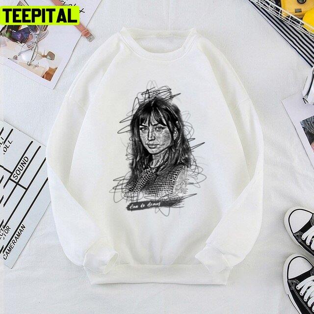 Ana De Armas Abstract Sketch Art Ana De Armas Unisex T-Shirt Ana De Armas Abstract Sketch Art Ana De Armas Unisex T-Shirt