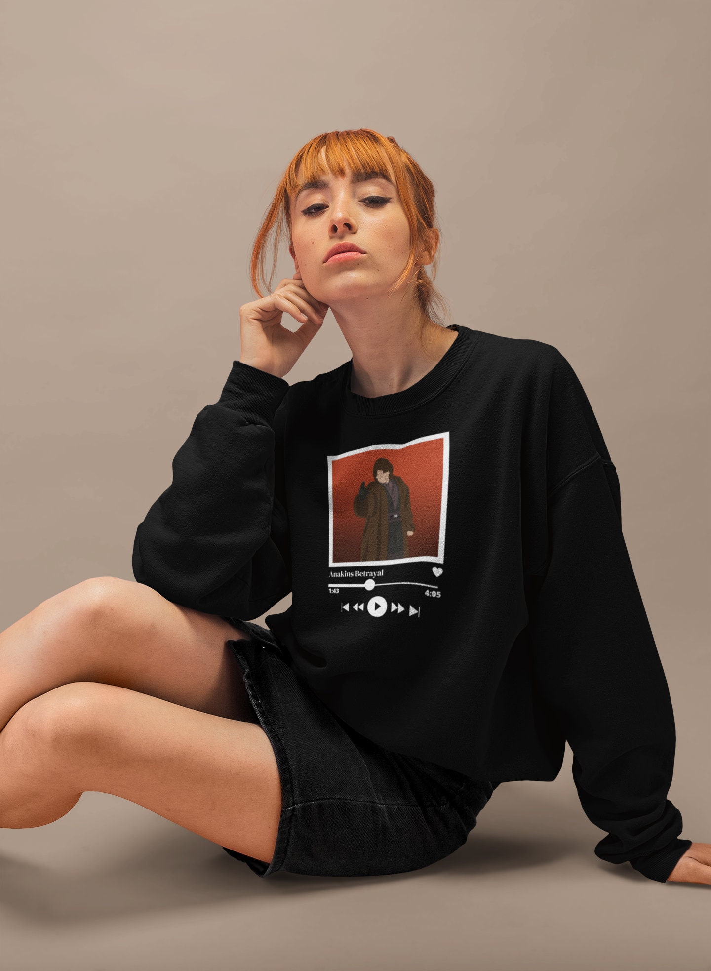 Anakin Skywalker Sweatshirt Anakins Betrayal Music Unisex T-Shirt Anakin Skywalker Sweatshirt Anakins Betrayal Music Unisex T-Shirt