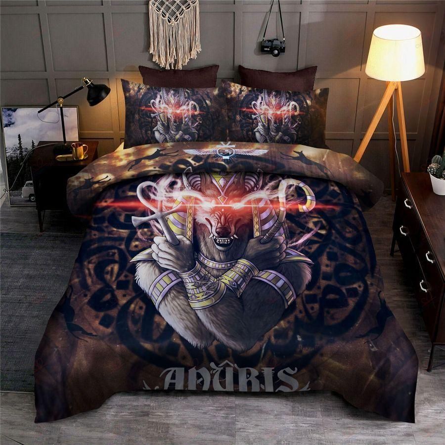 Ancient Egypt Anubis God Bedding Set Ancient Egypt Anubis God Bedding Set
