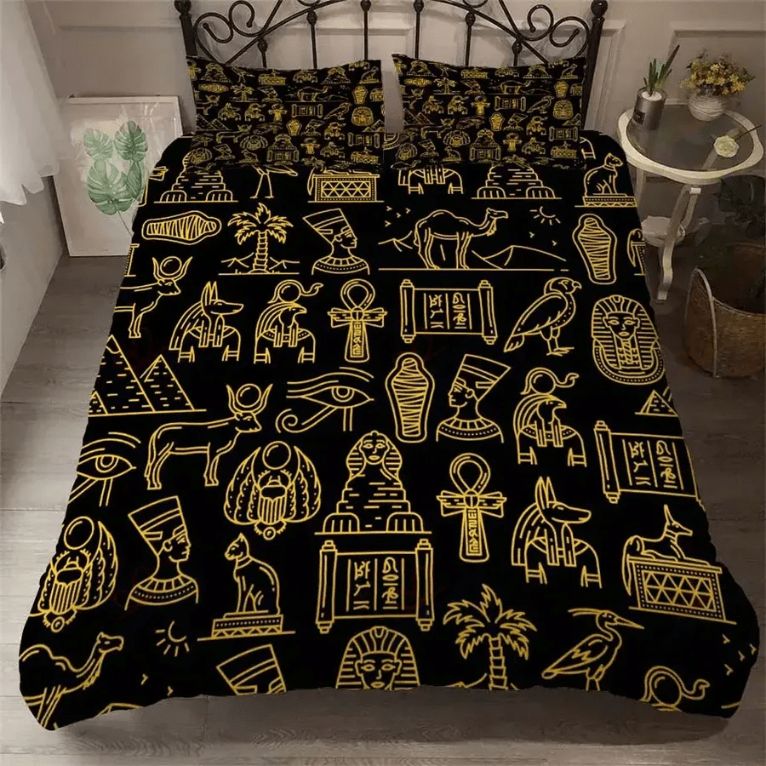 Ancient Egypt Culture Bedding Set Ancient Egypt Culture Bedding Set