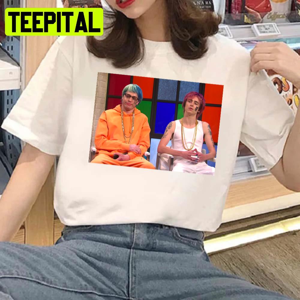 And Pete Davidson Yeet Timothee Chalamet Unisex T-Shirt And Pete Davidson Yeet Timothee Chalamet Unisex T-Shirt
