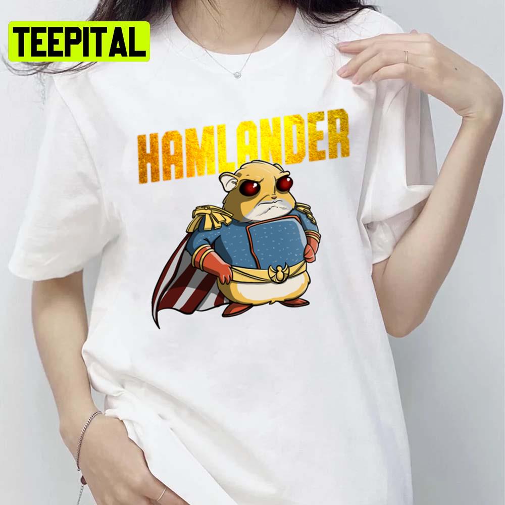 Angry Hamster Hamlande Homelander The Boys Unisex T-Shirt Angry Hamster Hamlande Homelander The Boys Unisex T-Shirt