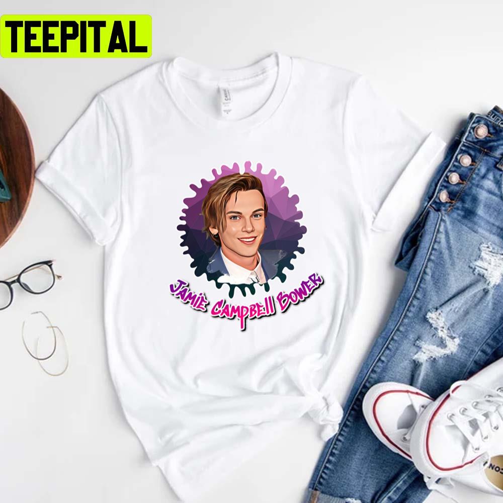 Animated Design Jamie Campbell Bower Unisex T-Shirt Animated Design Jamie Campbell Bower Unisex T-Shirt