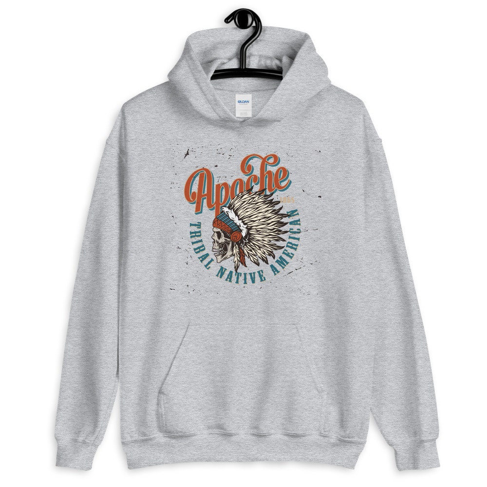 Apache Gold Tribal Native American Made Unisex Hoodie Apache Gold Tribal Native American Made Unisex Hoodie