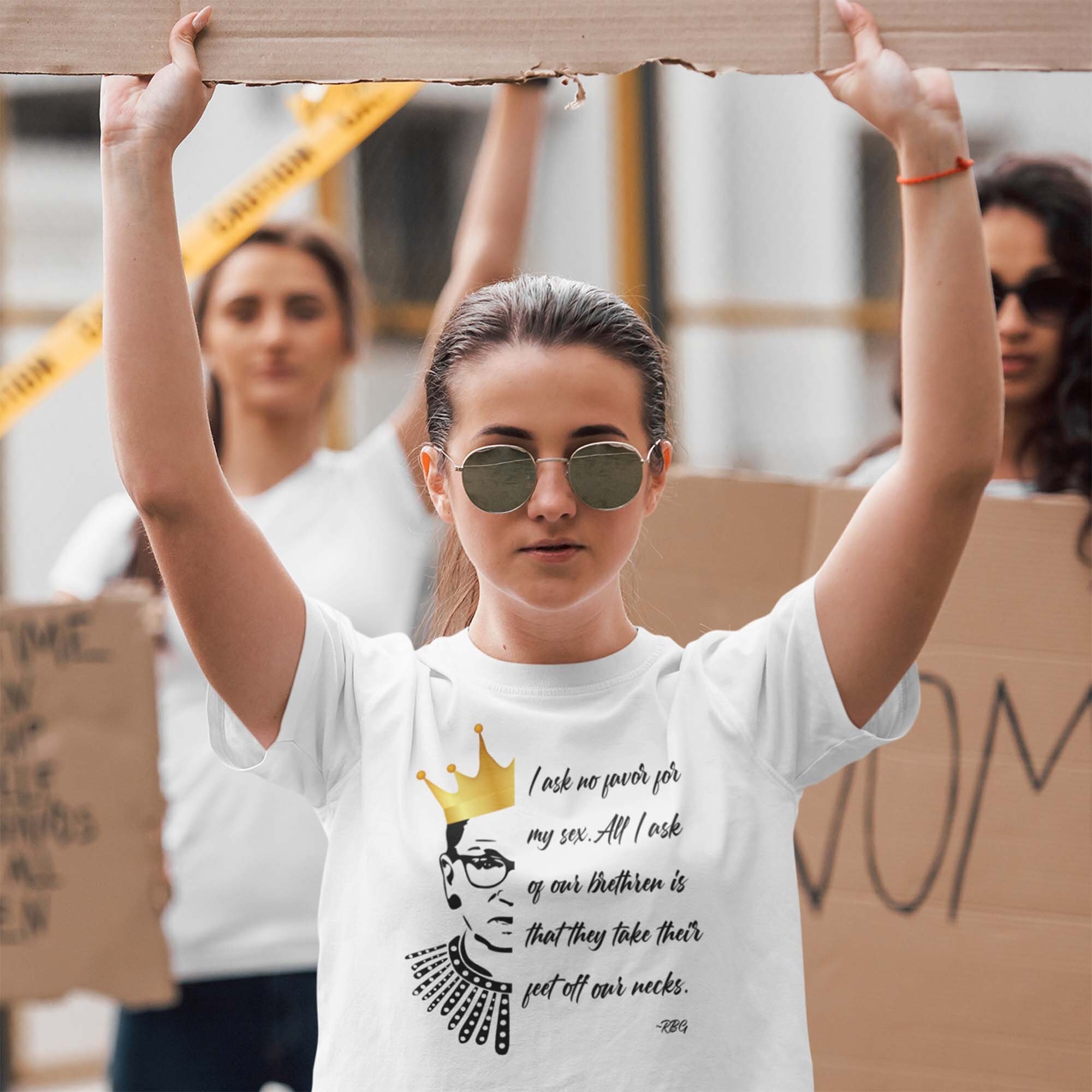 As Rbg Said “ I Ask No Favor For My Sex” Abortion Rights Unisex T-Shirt As Rbg Said “ I Ask No Favor For My Sex” Abortion Rights Unisex T-Shirt