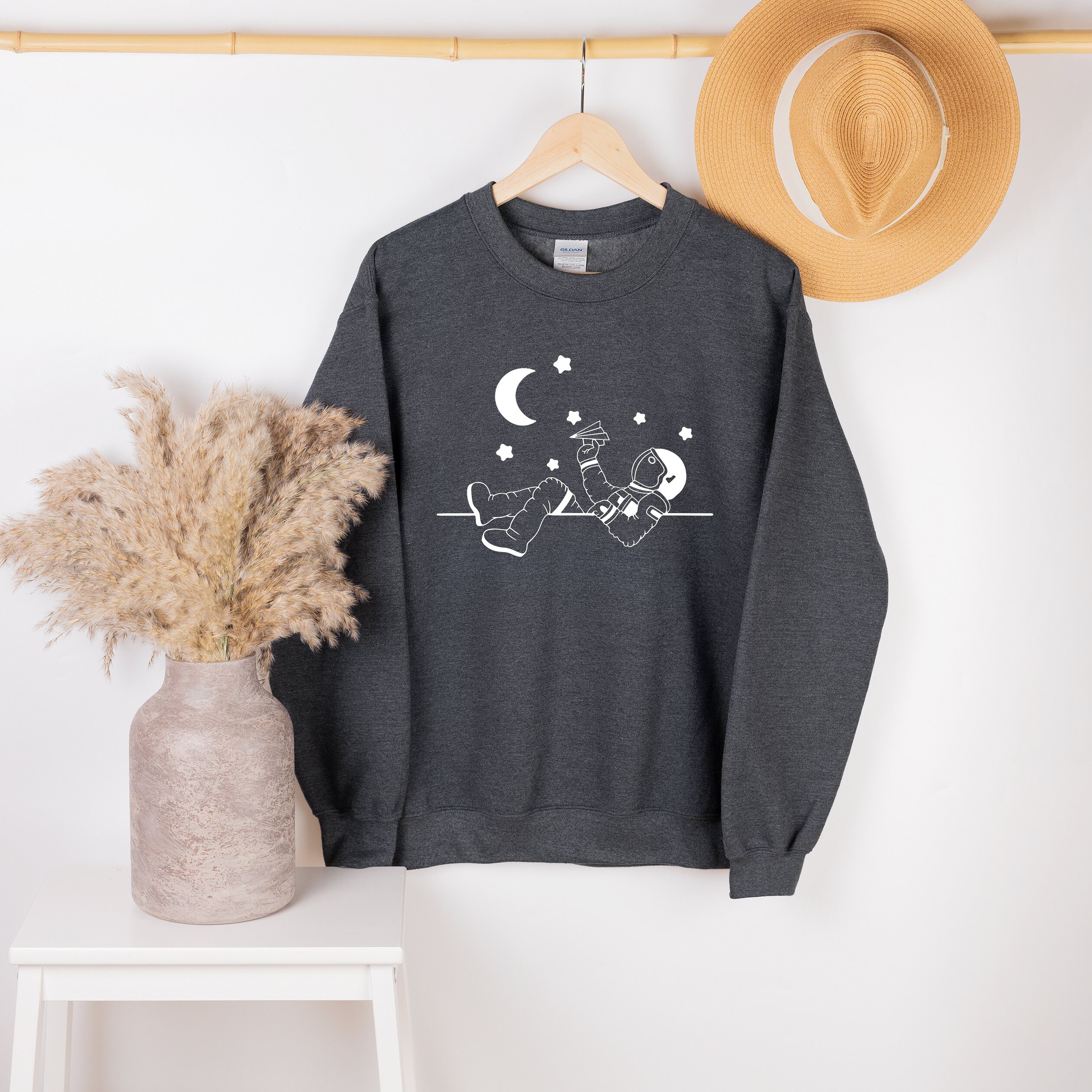 Astronaut Funny Planets Unisex Sweatshirt Astronaut Funny Planets Unisex Sweatshirt