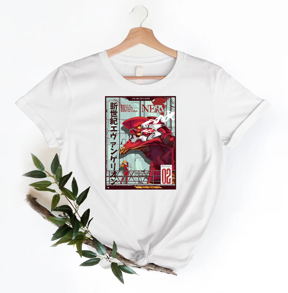 Asuka Langley Sohryu Evangelion Unisex T-Shirt Asuka Langley Sohryu Evangelion Unisex T-Shirt